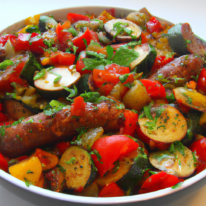 This ratatouille recipe is packed with flavor and nutrition! Italian sausage, fresh vegetables, and diced tomatoes come together in this dish that is perfect for a family dinner. The best part is that it is easy to make and only costs $30 to make.