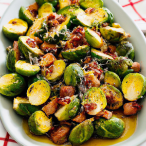 This delightful recipe combines the savory flavors of sausage and sage with the sweetness of Brussels sprouts. Roasted in the oven, these ingredients bring out all of their flavors in a way that will have your entire family wanting more. Packed with protein and fiber, this meal is sure to please everyone in the family. Make sure to make enough, because there won't be any leftovers!