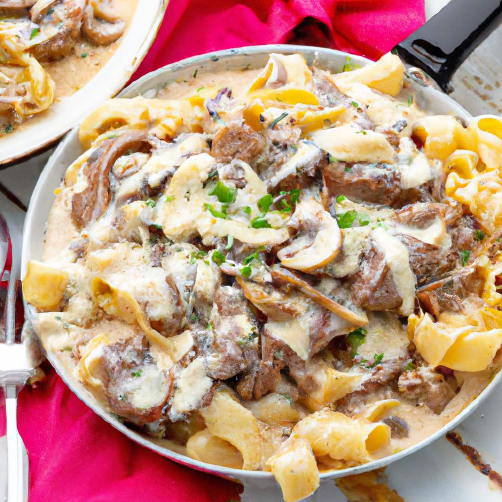 This comforting and hearty Beef Stroganoff will satisfy any appetite! Loaded with ground beef, mushrooms and cheese, this family meal can be ready in under 30 minutes. Serve over egg noodles for a classic take on a favorite dish! The cost is under $30 and you can expect around 6 generous servings. Enjoy this beefy comfort meal with your entire family!
