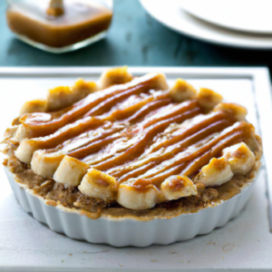 : This delectable dessert is a tantalizing combination of sweet and salty flavours which will excite your senses. The scrumptious salted caramel banana cream pie is made up of a crunchy pie crust, topped with a layer of creamy caramel, followed by zesty banana slices, and crowned with a honey-sweetened condensed milk topping. The Served with a medium-bodied Chardonnay, this heavenly dessert is sure to please your palate.