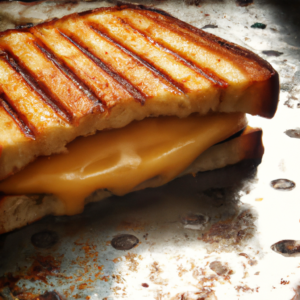 Grilled Cheese Heaven Sandwich! is the ultimate, cheesy comfort food. The golden brown exterior and gooey, melty cheese inside create a classic and sublime balance - a perfect combination of buttery, savory goodness. Enjoy an indulgent and delicious snack or a light meal in only a few minutes, thanks to this easy-to-make sandwich!