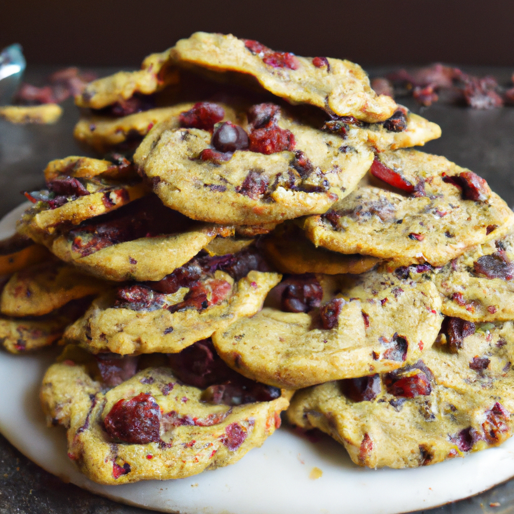 These Dark Chocolate Cranberry Shortbread Cookies are the perfect combination of sweet and tart. The buttery, crumbly shortbread cookie pairs perfectly with the tart cranberries and semi sweet dark chocolate chips. The addition of almond extract and the subtle sweetness of the cranberries will make these cookies irresistible! Enjoy them with a glass of Sauvignon wine for a delicious treat!