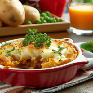 This easy and delicious Vegetarian Shepherd’s Pie has all of the traditional flavors and aromas of a holiday dinner, without the meat. It will please a diverse crowd of vegetarians and meat-eaters alike, and is a great kid-friendly recipe that can be adapted to fit any dietary restriction. It's a smart and affordable option for large family gatherings and a great way to get in some extra veggies. Prepare it early, then simply pop it in the oven before your Christmas dinner, and enjoy a delicious and nutritious meal filled with flavor!