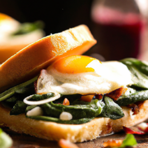 Our California-Style Gourmet Fried Egg Sandwich Recipe, the result of the listed recipe.