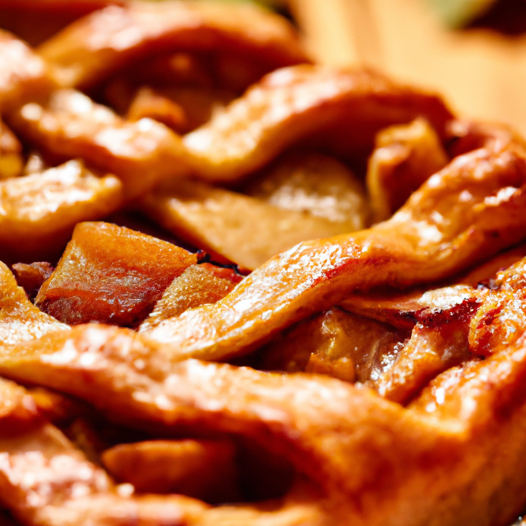 Our Sugary-Cinnamon Apple Pie Delight, the result of the listed recipe.