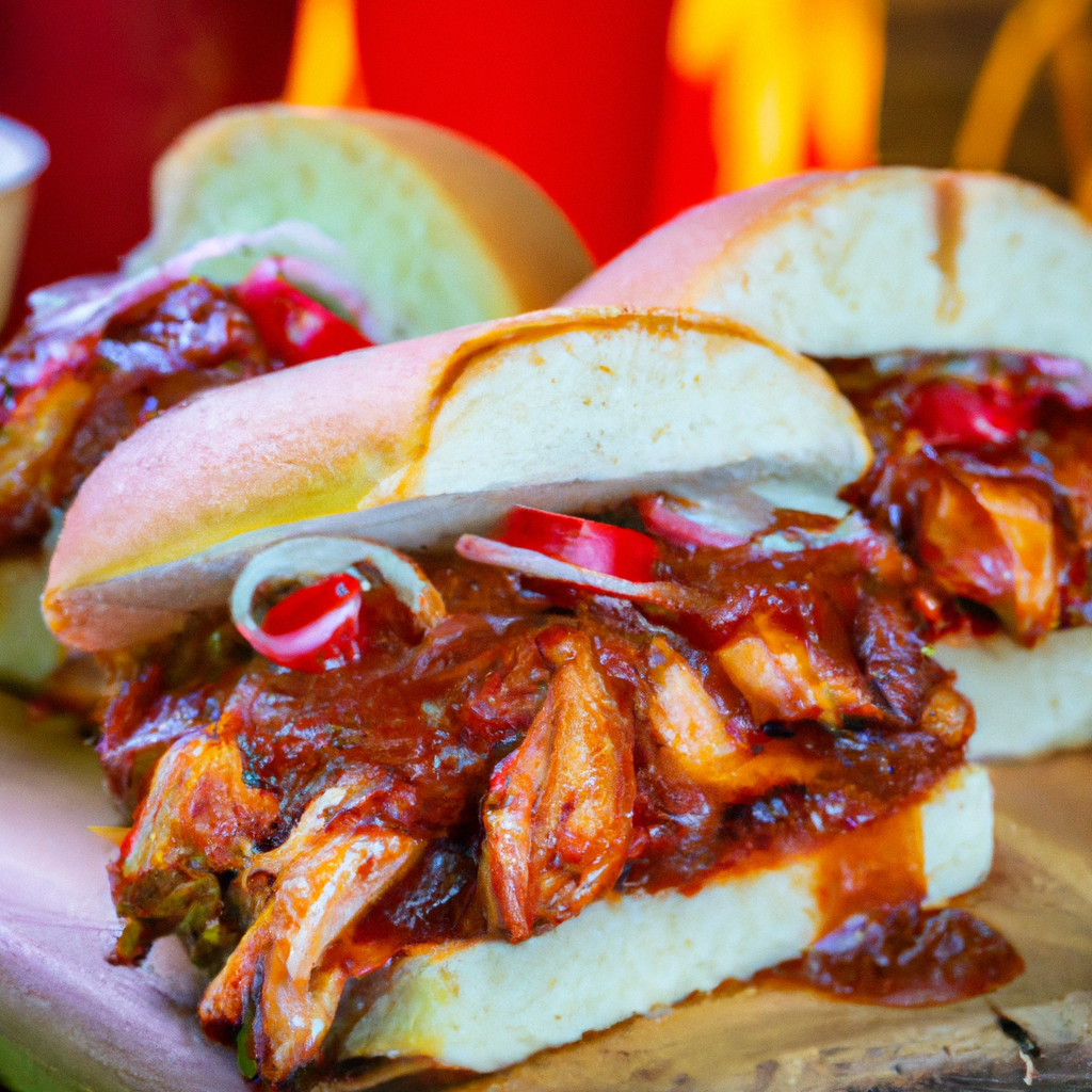 Our Memphis-Style BBQ Smoked Pork Sandwich, the result of the listed recipe.