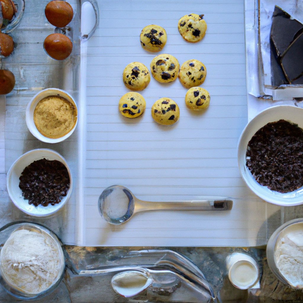 Prepping a Chewy-Crisp Chocolate Chip Cookies