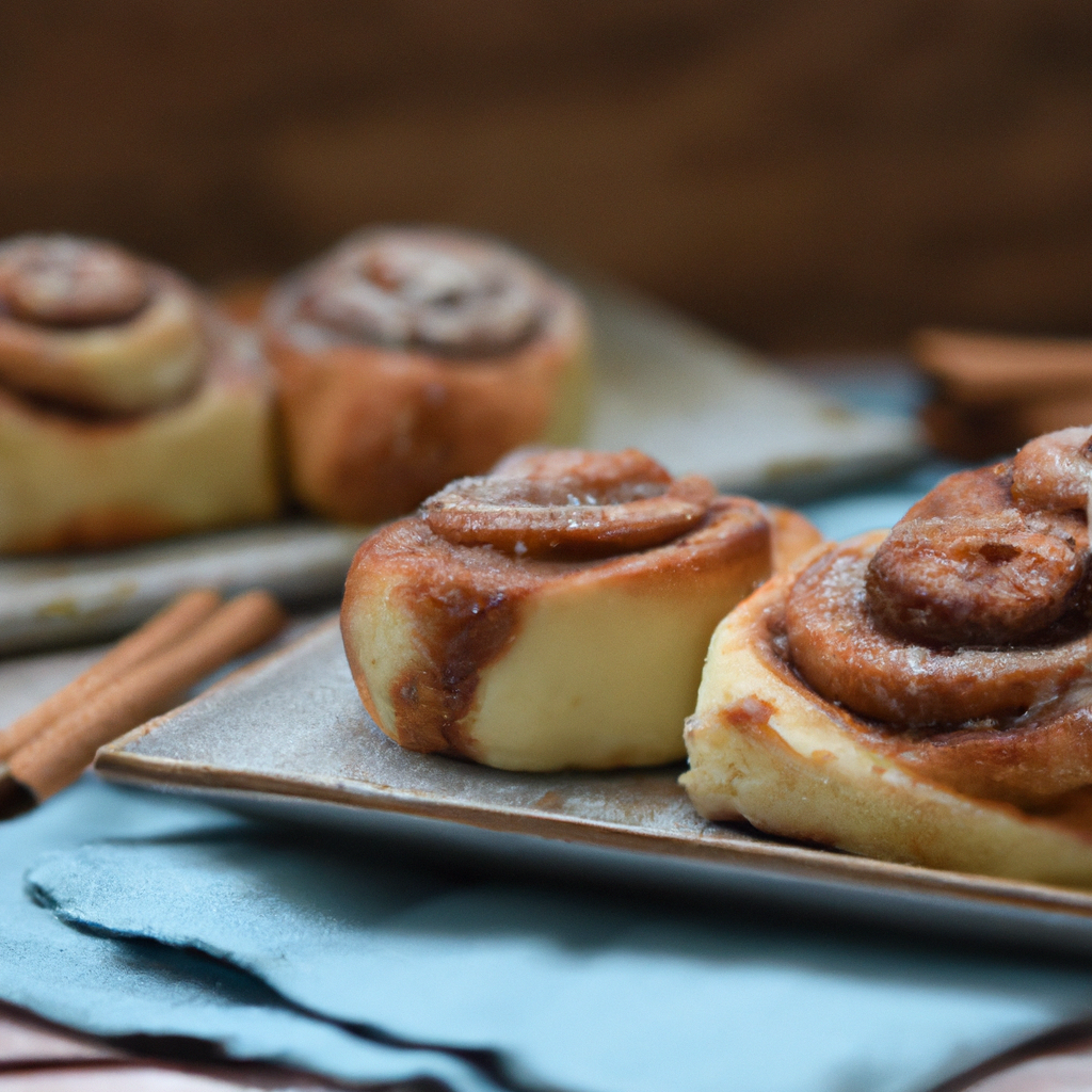 Our Cinnamon Bun Bliss, the result of the listed recipe.