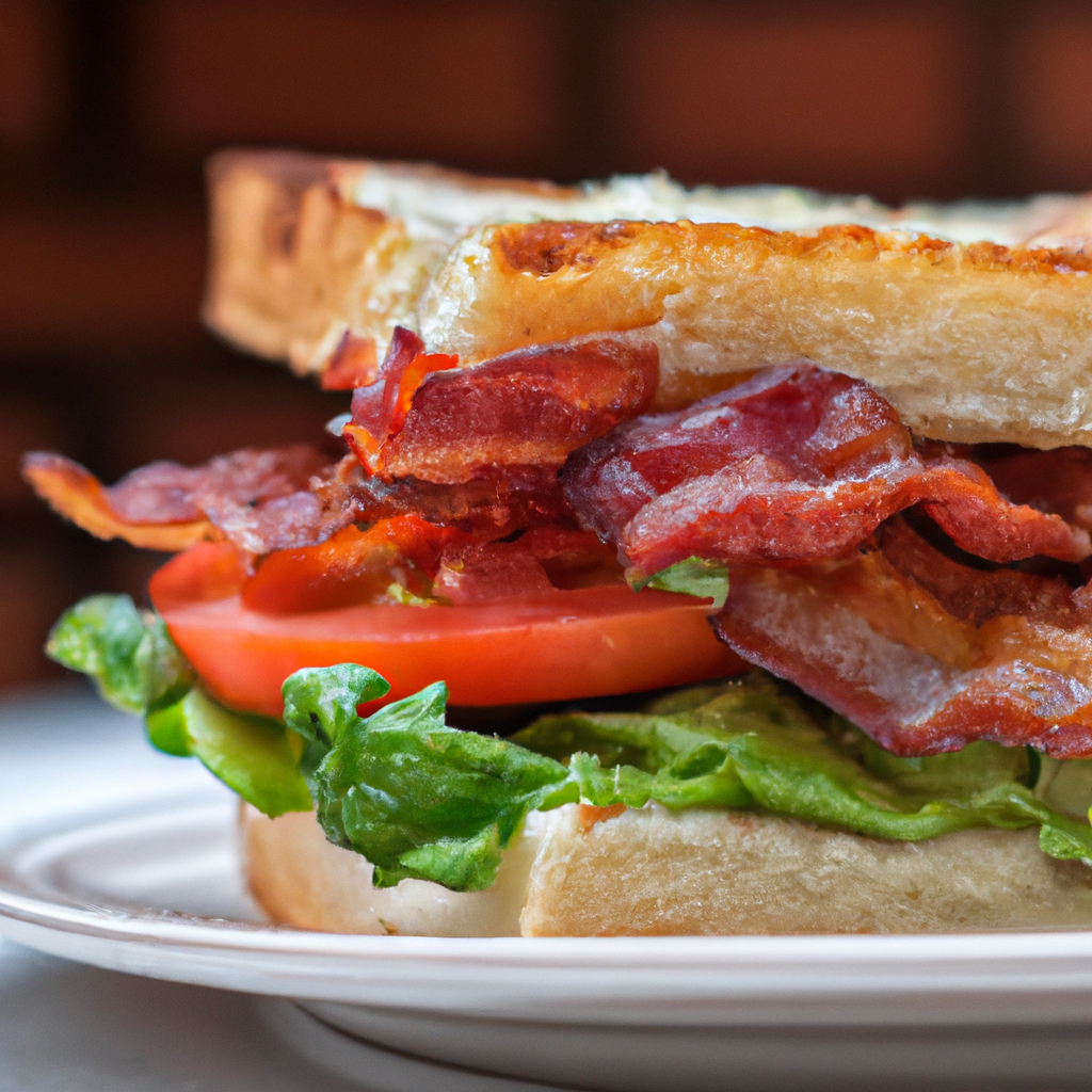 Our Crispy BLT with Homemade Tomato Mayo, the result of the listed recipe.