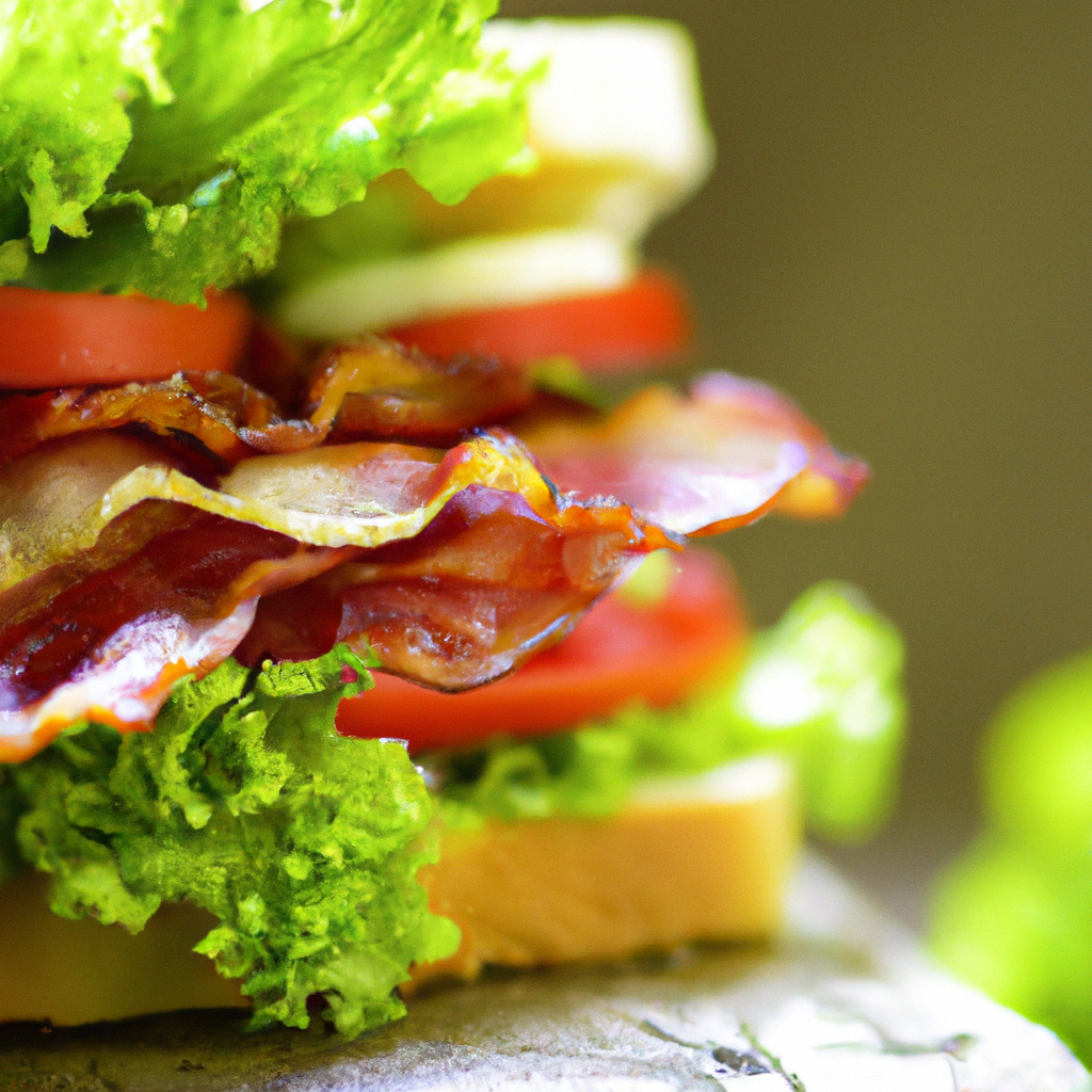 Our Bacon-Lettuce-Tomato BLT Recipe, the result of the listed recipe.