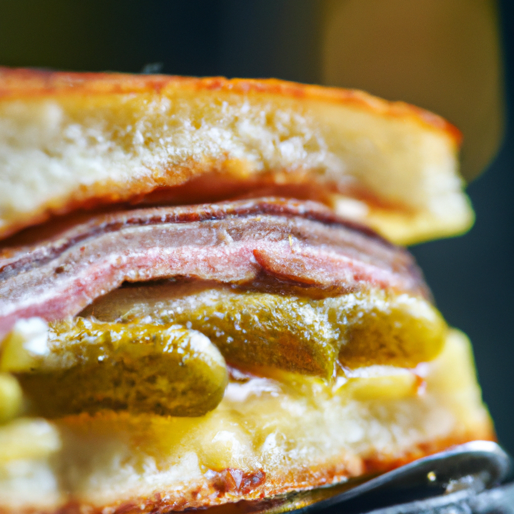 Our Grilled Cuban Sandwich Supremo, the result of the listed recipe.